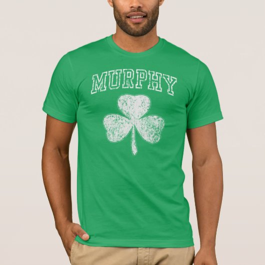 T-shirt populaire d'Irlandais de shamrock de (Devant)