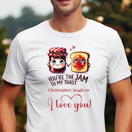 T-shirt Popular Valentine Gift Funny Food Personalized 