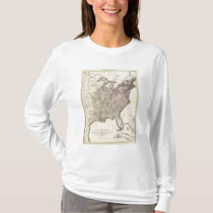 T-shirt Population 1850 des USA