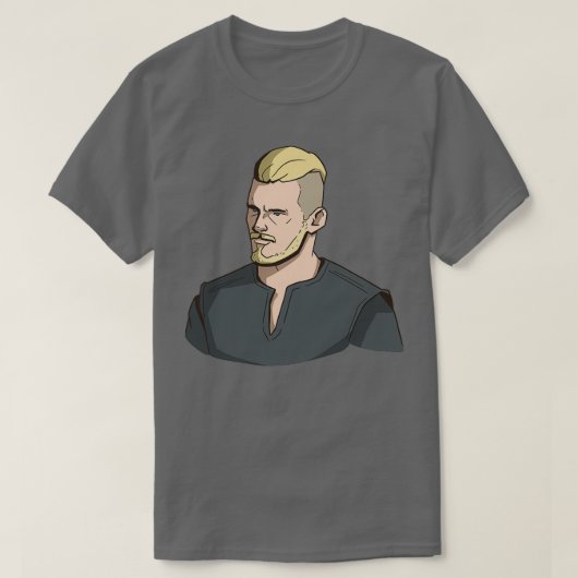 T-shirt POPVERSE Vikings Bjorn Ironside (Design devant)