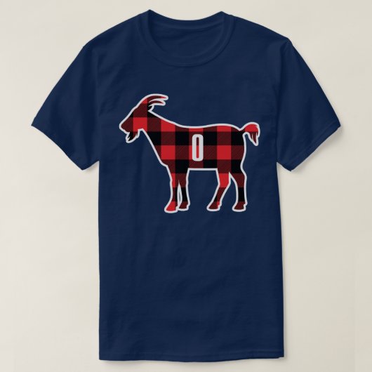 T-shirt POR GOAT 0 Plaid (Design devant)