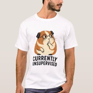 T-shirt Porc actuellement non surveillé