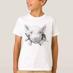 T-shirt Porc de bébé