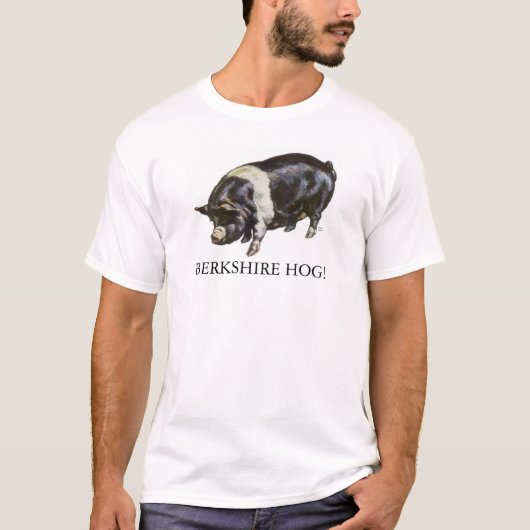 T-SHIRT PORC DE BERKSHIRE (Devant)