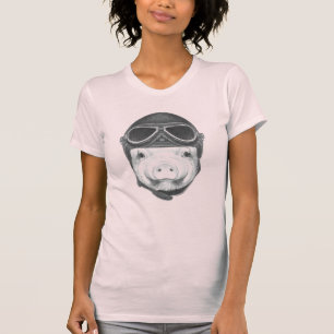 T-shirt Porc de casse-cou