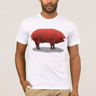 T-shirt Porc de Mangalitsa