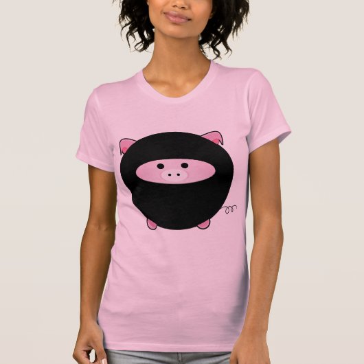 T-shirt Porc de Ninja (Devant)