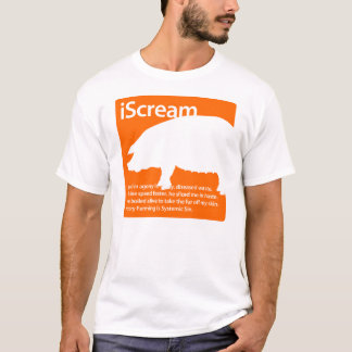 T-shirt porc d'iScream