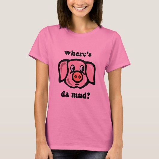 T-shirt Porc drôle (Devant)