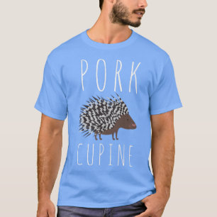 T-shirt Porc-épic Cochon Hérisson Rongeur Hystricidae Biol
