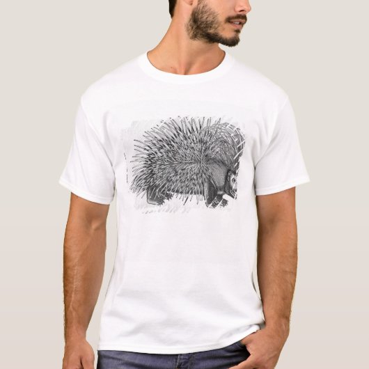 T-shirt Porc-épic, de 'Historia Animalium (Devant)