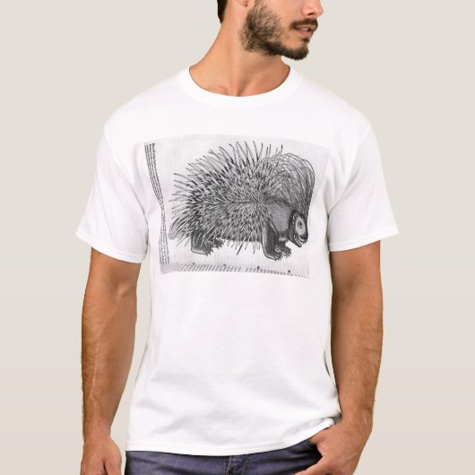 T-shirt Porc-épic, de 'Historia Animalium (Devant)