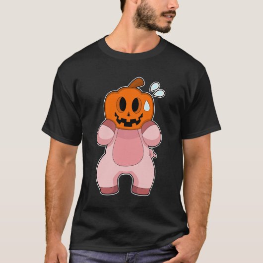 T-shirt Porc Halloween (Devant)