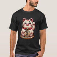 Porc Japon Chanceux Maneki Neko Fortune Japonais H