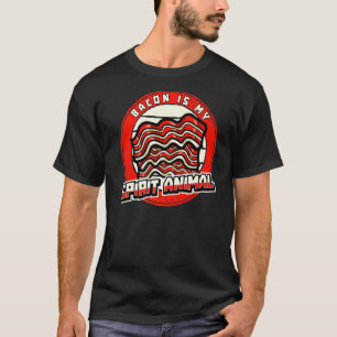 T-shirt Porc Porc Viande Petit Déjeuner Bacon Bacon Is My