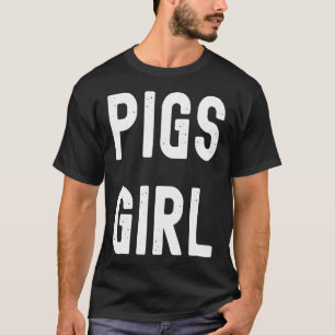 T-shirt Porcs Cochons fille