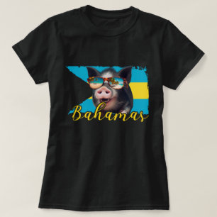 T-shirt Porcs nageurs des Bahamas - Aventure à Exuma Pig B