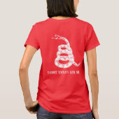 T-shirt Porcupine Gadsden (Dos)