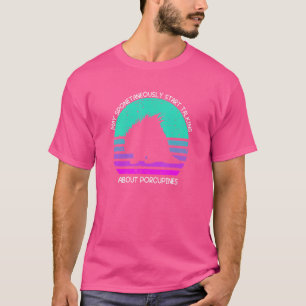 T-shirt Porcupine Hugger Designs Pour Hérisson Porcupine F