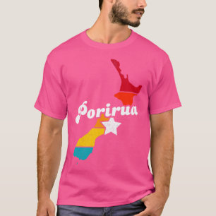 T-shirt Porirua Nouvelle-Zélande Vintage Souvenir déshabil