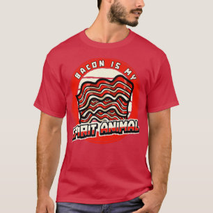 T-shirt Pork Pig Meat Breakfast Bacon