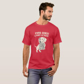 T-shirt Pork Rinds & Panic Attacks | Anxious Dachshund (Devant entier)