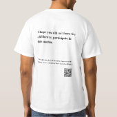 T-shirt Porkifiable (Dos)