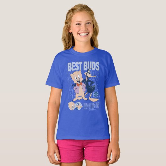 T-shirt Porky Pig & DAFFY DUCK™ Best Buds (Devant entier)