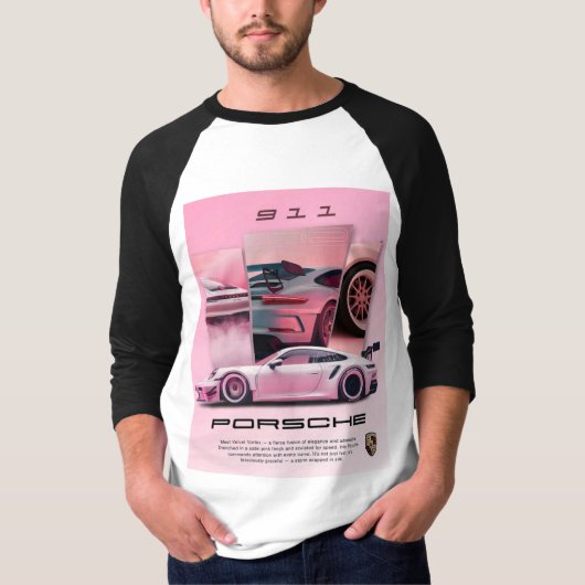 T-shirt porsche (Devant)