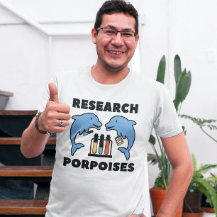 T-shirt Porsouins de recherche