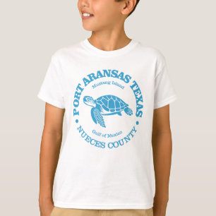 T-shirt Port Aransas (tortue marine)