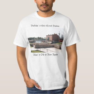 T-shirt port de canal du ` s Erie de buffle