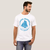 T-shirt Port de pierre (sloop) (Devant entier)