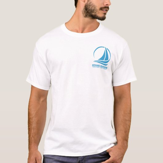 T-shirt Port de pierre (sloop) (Devant)
