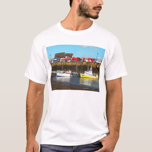T-shirt Port de Rozel à marée basse, Jersey (Devant)
