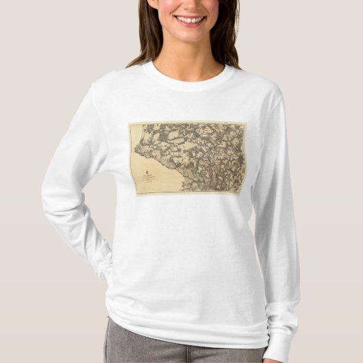 T-shirt Port froid, la Virginie (Devant)