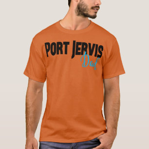 T-shirt Port Jervis Papa Ville de Port Jervis New York Lev