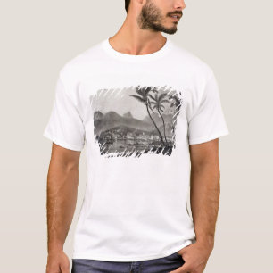 T-shirt Port-Louis "vues en Îles Maurice" par