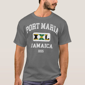 T-shirt Port Maria Jamaïque XXL Design sportif 1