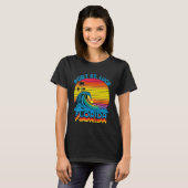 T-shirt Port St Lucie Florida Retro Throwback Surf & Beach (Devant entier)