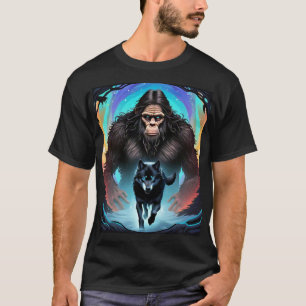 T-shirt Portail Bigfoot et Wolf