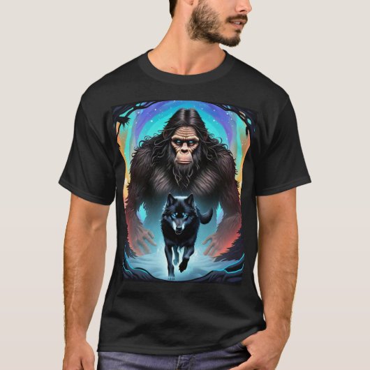 T-shirt Portail Bigfoot et Wolf (Devant)