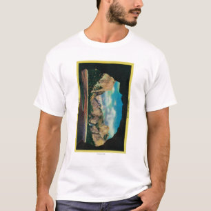 T-shirt Portail de vue de splendeur de vallée de Yosemite
