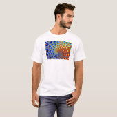 T-shirt Portail hypnotique - fractale (Devant entier)