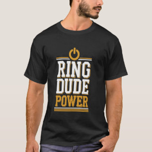 T-shirt Porte-Alliance de Cérémonie de Mariage
