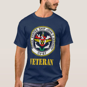T-shirt Porte-avions vétéran USS John F Kennedy CV67