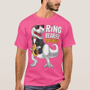 T-shirt Porte-Bague Saurus Chemise Tux T Rex Mariage Bo