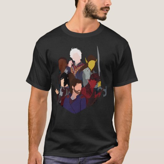 T-shirt Porte De Baldur 3 - Dd (Devant)