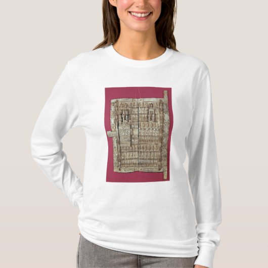 T-shirt Porte découpée pour un grenier (Devant)