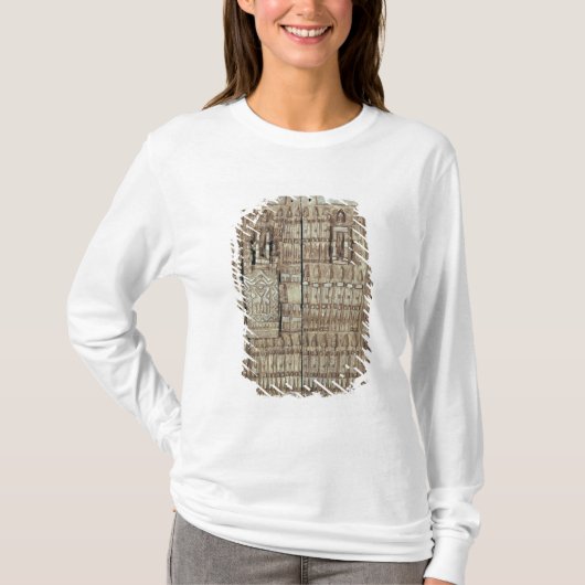 T-shirt Porte découpée pour un grenier (Devant)